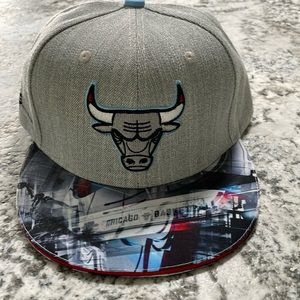 NWOT Chicago Bulls Hat-2017-18 Artist Hat Series